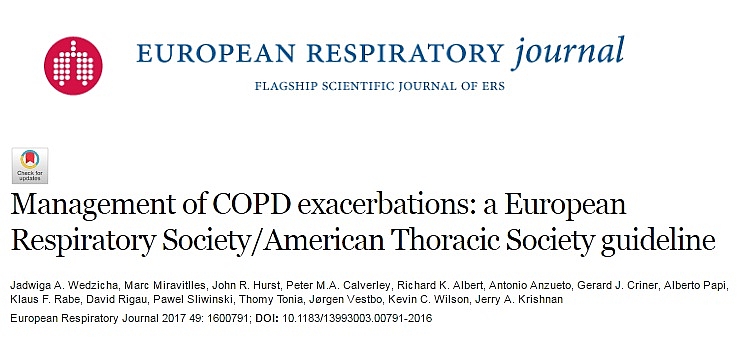 NOVA DIRETRIZ PARA O MANEJO DAS EXACERBA��ES EM DPOC: FA�A O DOWNLOAD